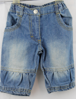 Baby Jeans aus Baumwolle  im used Look (Größe: 56 )